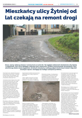 Miesięcznik Przegląd Powiatowy nr 10 z dnia 29 paź - strona 15