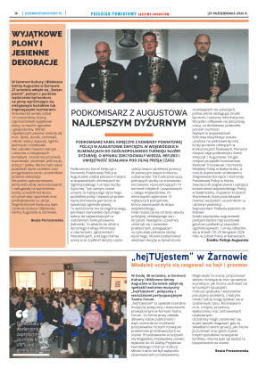 Miesięcznik Przegląd Powiatowy nr 10 z dnia 29 paź - strona 18